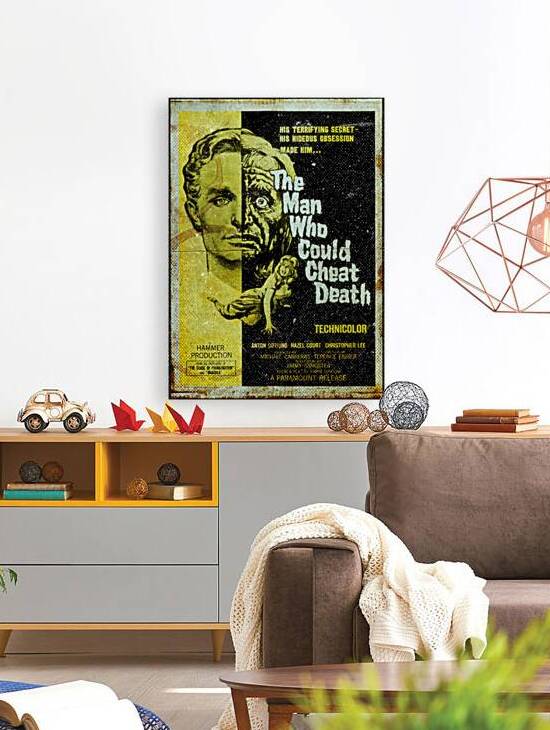 The Man Who Could Cheat Death by Vintage Movie Posters