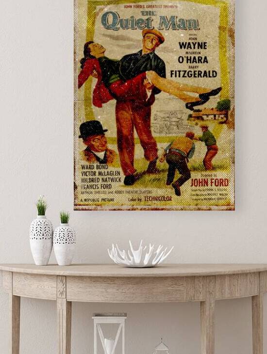 The Quiet Man by Vintage Movie Posters