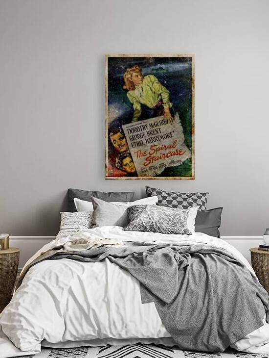 The Spiral Staircase by Vintage Movie Posters