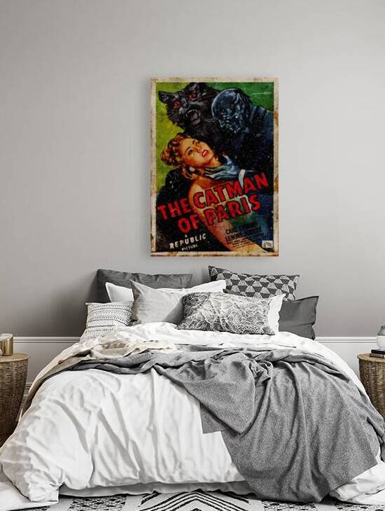 The Catman of Paris 1946 by Vintage Movie Posters