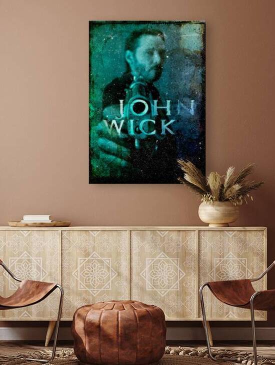 John Wick by Vintage Movie Posters