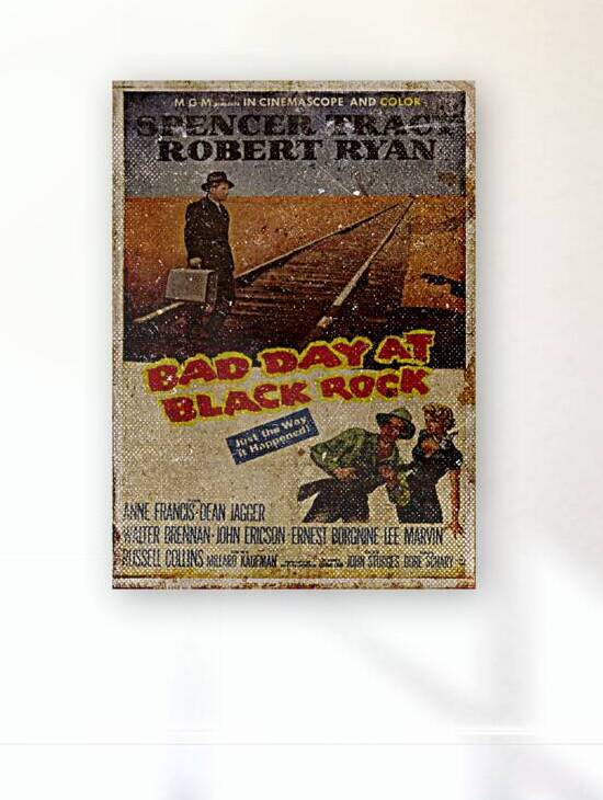 Bad Day at Black Rock by Vintage Movie Posters