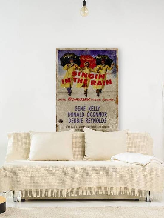 Singin in the rain   1952 by Vintage Movie Posters