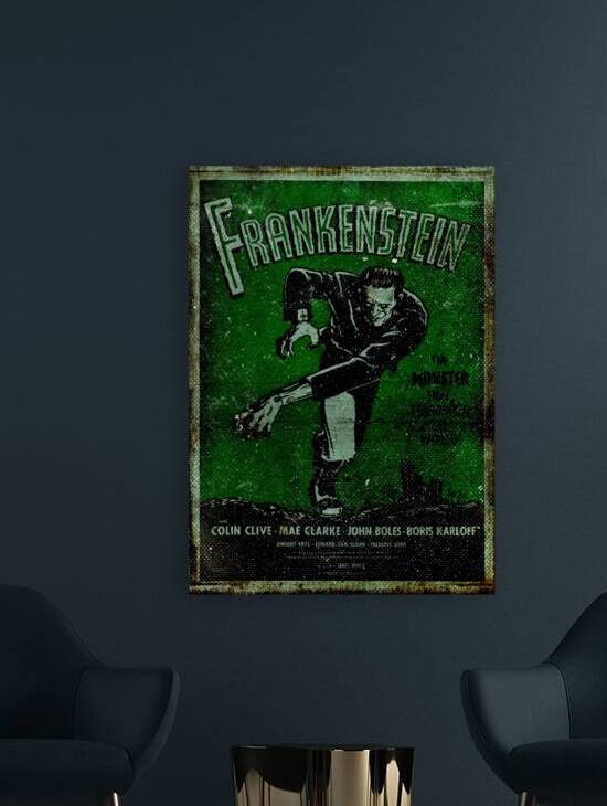 Frankenstein by Vintage Movie Posters