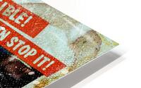 The Blob HD Metal print