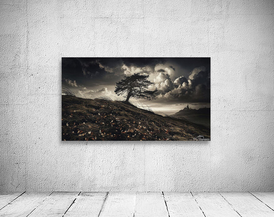 Autumn Forest Path: Serene Nature Landscape Photography Wall Preview