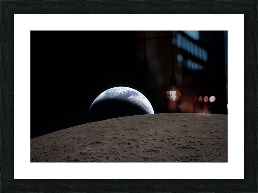 Earthset Picture Frame print