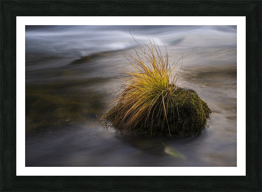 River Rock Picture Frame print