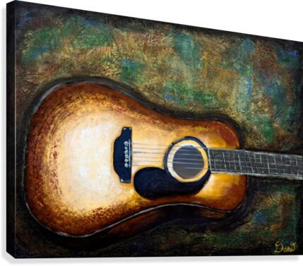 Acoustic Vibes Canvas Print