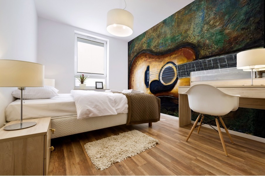 Acoustic Vibes Mural print