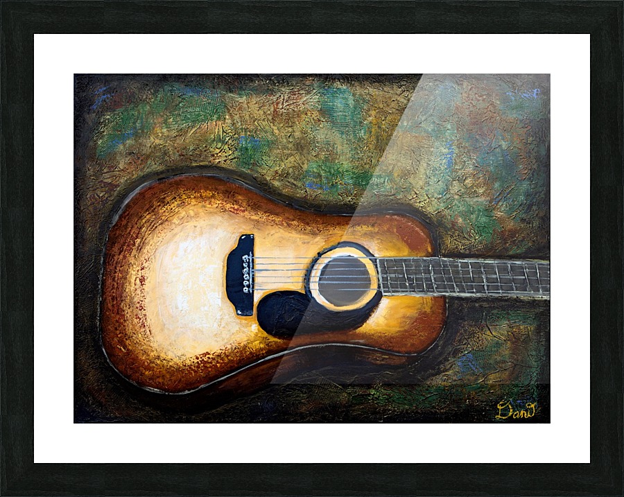 Acoustic Vibes Picture Frame print