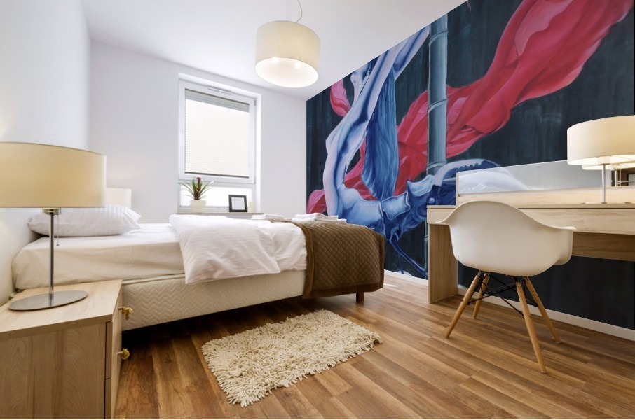 Pole dance Mural print