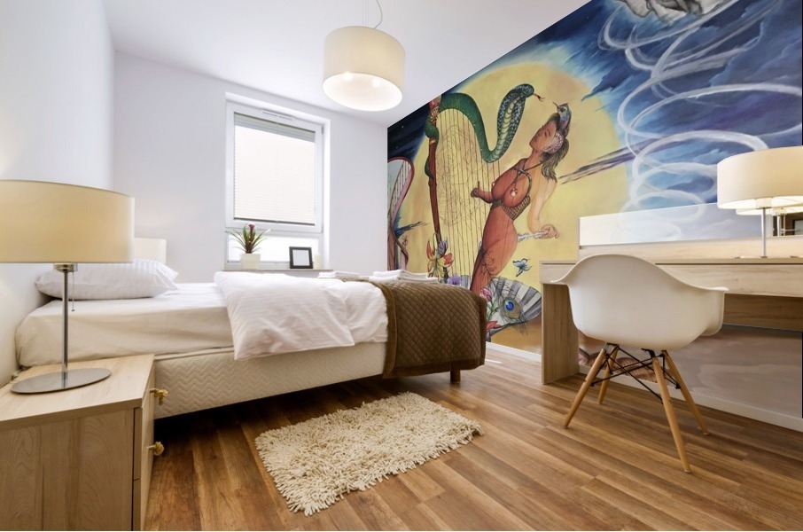 Temptation  Mural print