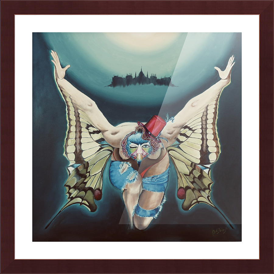 Fly away  Picture Frame print