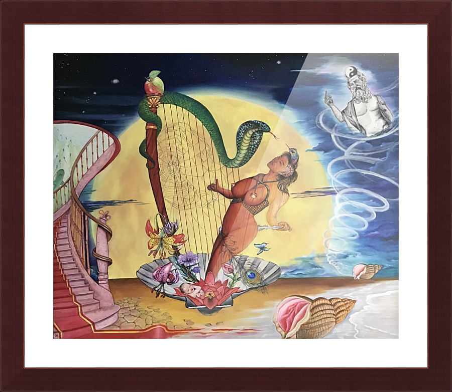 Temptation  Picture Frame print