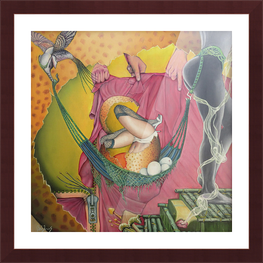 Ovulation  Picture Frame print