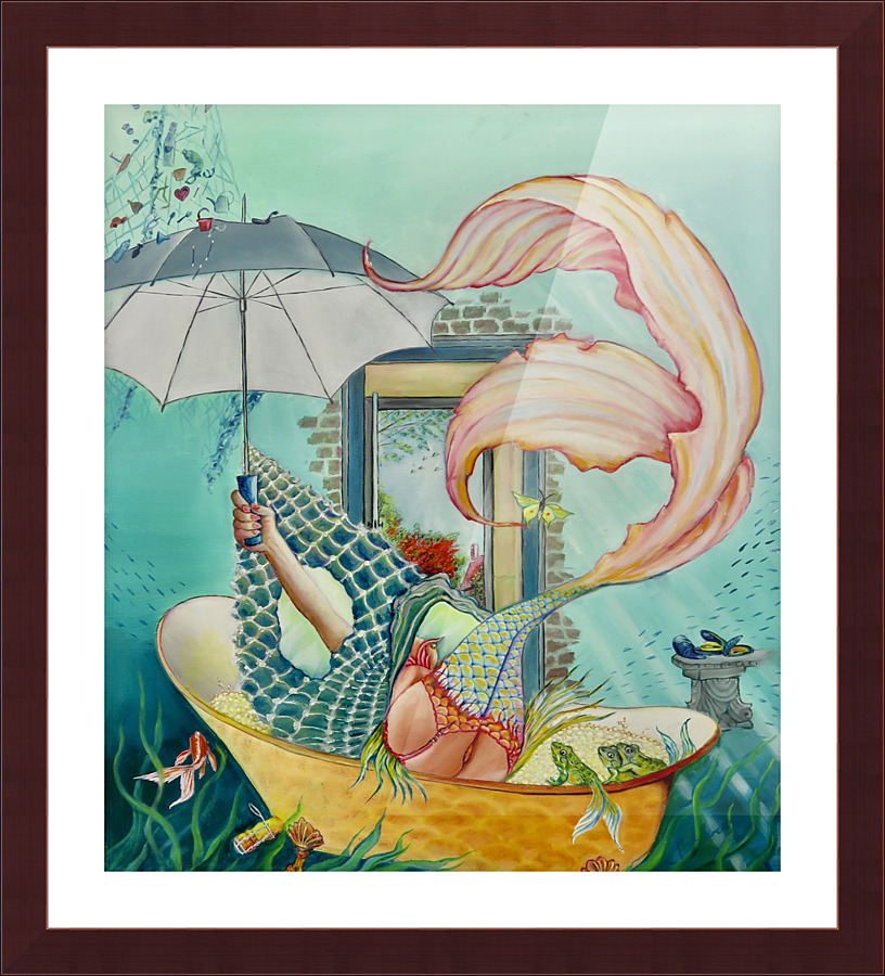 fairy tale Picture Frame print