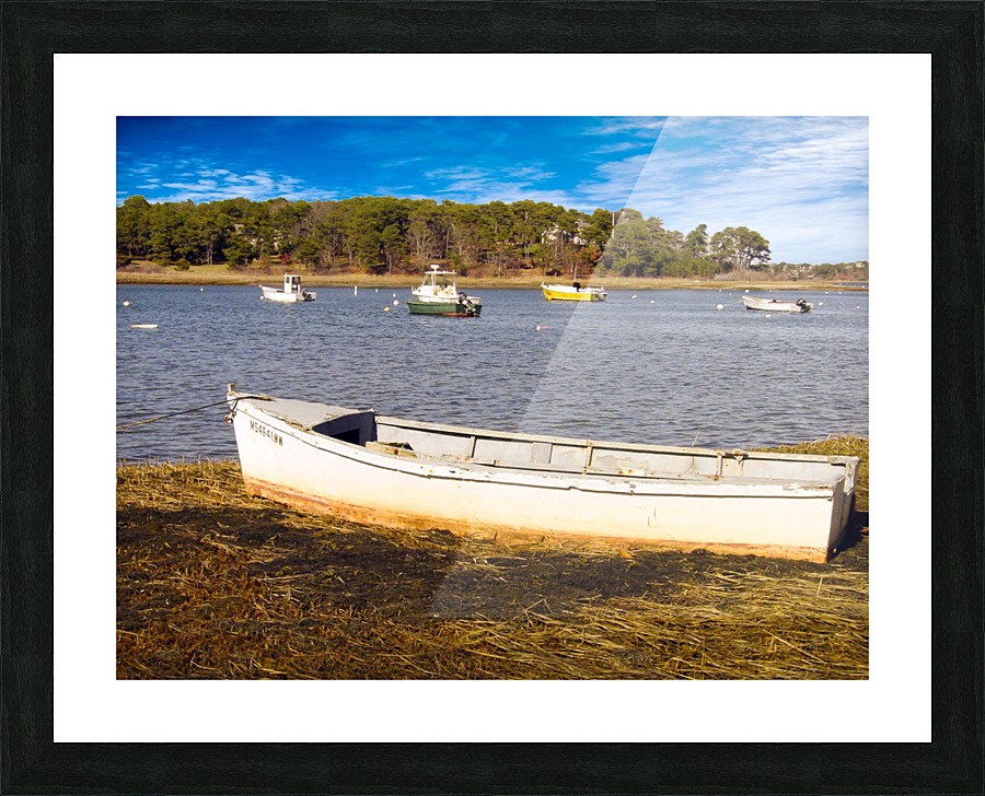 Row Boat Picture Frame print