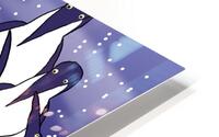 Penguins HD Metal print