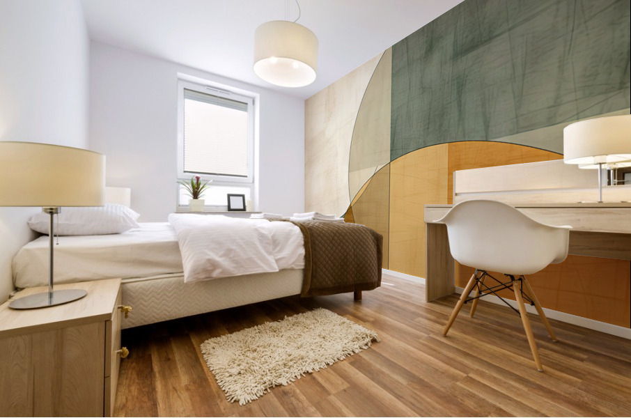 Something in the way it moves Mural print