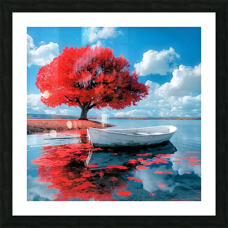Scarlet Shore Picture Frame print