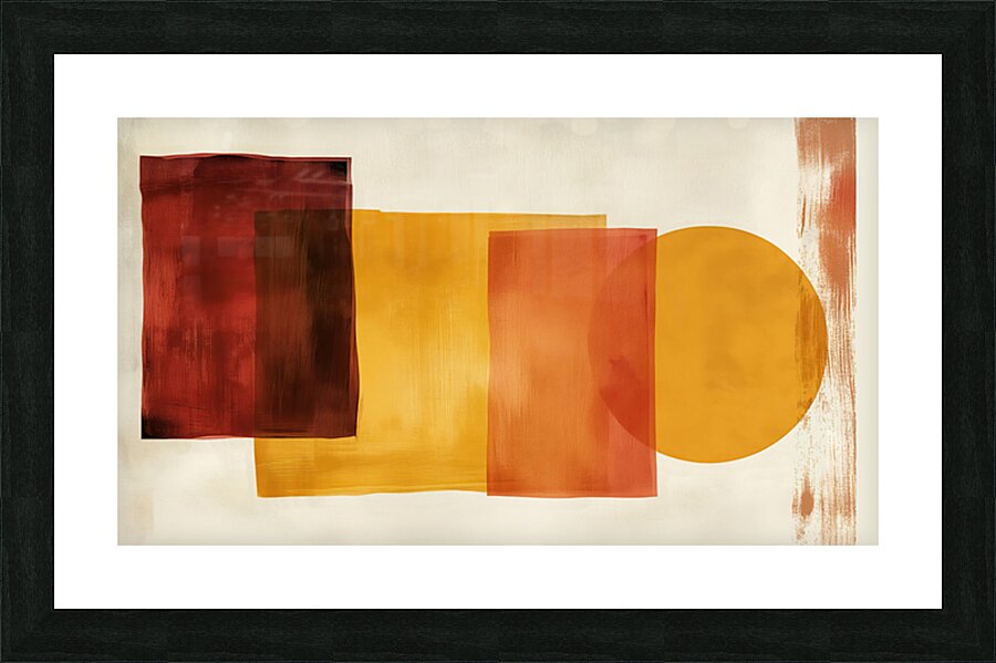 And echoes long ago Picture Frame print