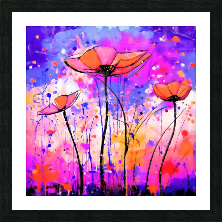 You belong among the wildflowers Picture Frame print