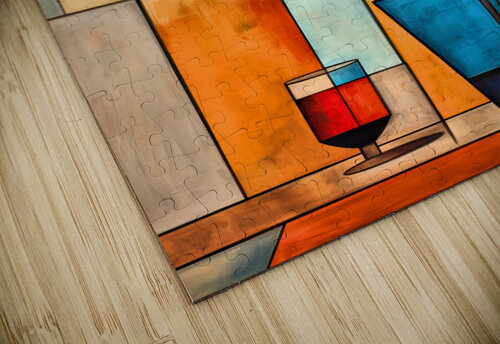 And flowers bloom in your Name Art by BUCK puzzle