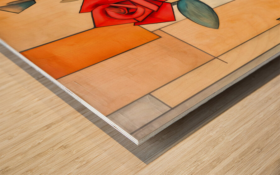 And flowers bloom in your Name Wood print