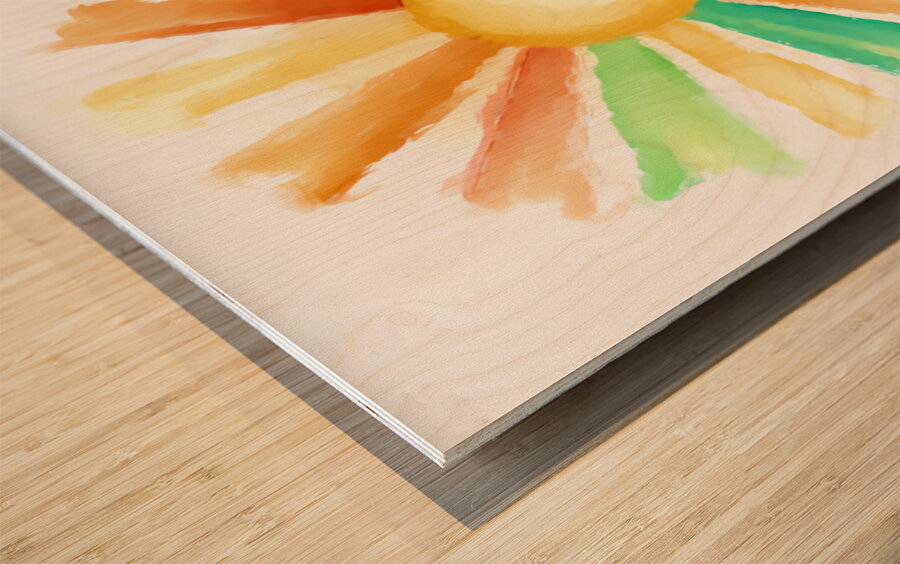 I Say Its Alright Wood print