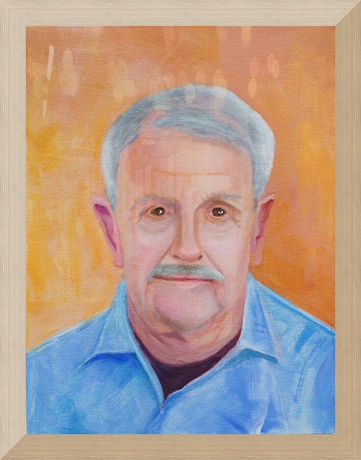 Patricks Dad  Picture Frame print