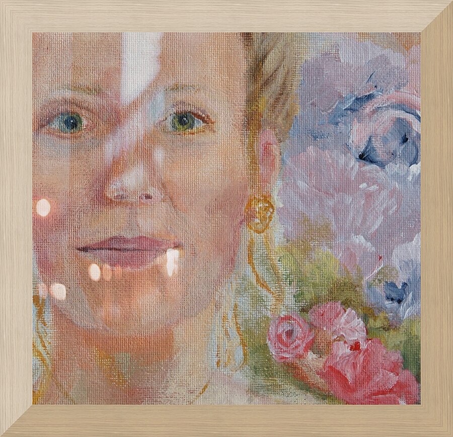 Cindy L Self Portrait  Picture Frame Printing