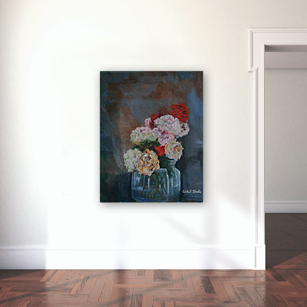 Carnations in Jars Reproduction