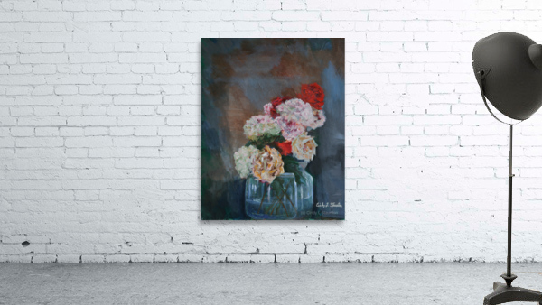 Carnations in Jars Wall Preview