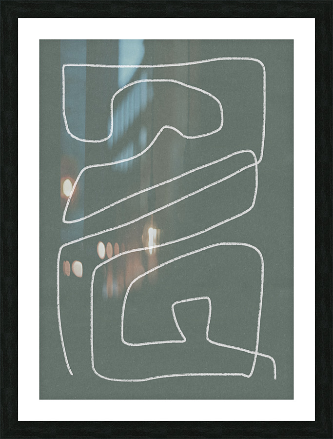 Labyrinth Picture Frame print