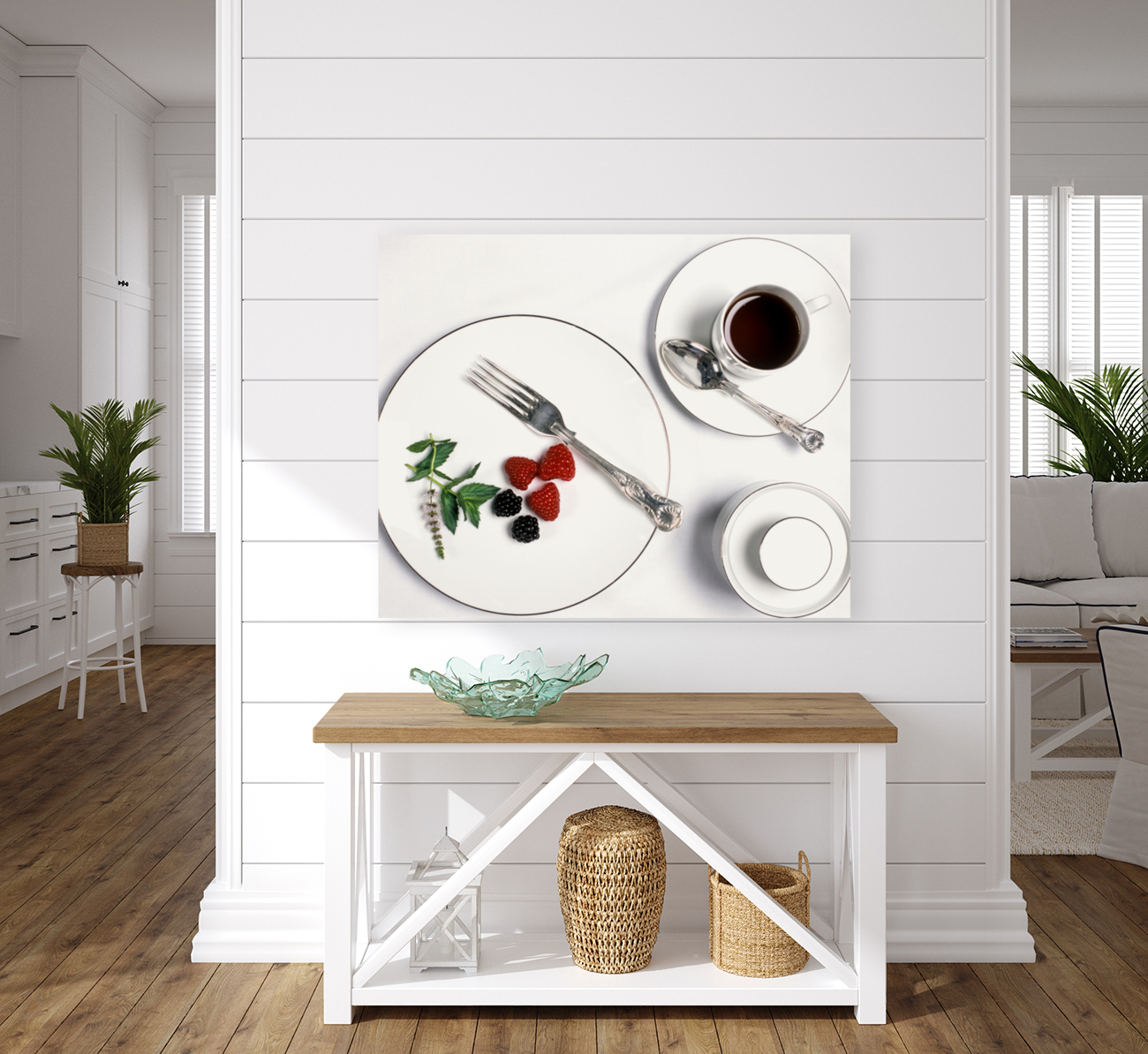 Berries and Mint Reproduction