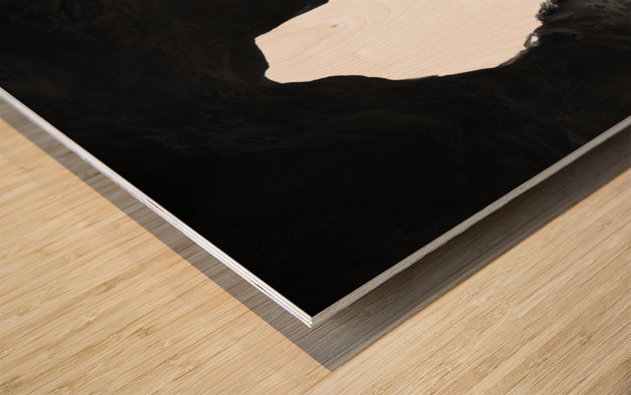 A beating heart Wood print