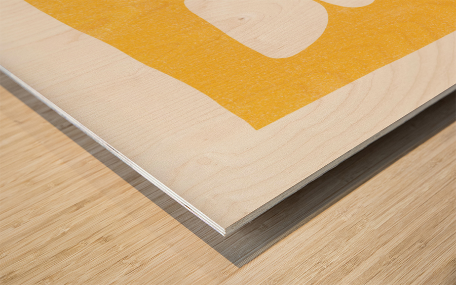 Mellow No2 Wood print