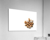 almonds on white background 3 Acrylic Print