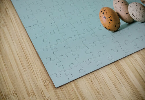 Background with quail eggs 2 Romeu Hurmuzache puzzle