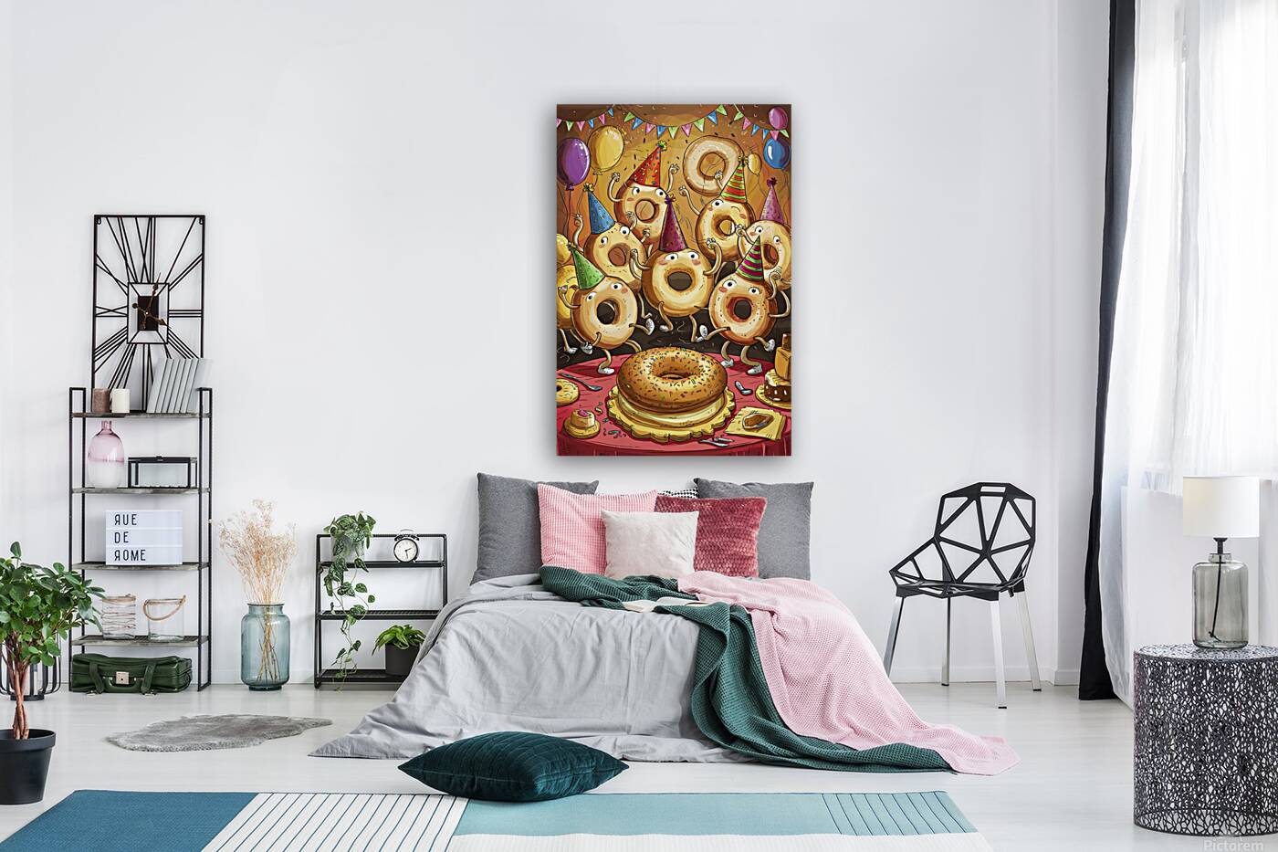 Bagels party 3 Reproduction
