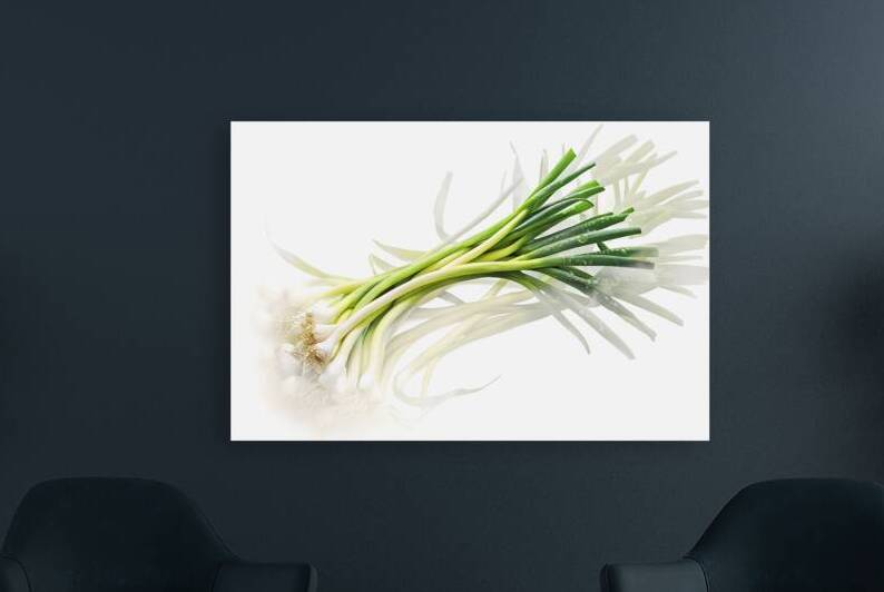 A bunch of green onions 2 by Romeu Hurmuzache