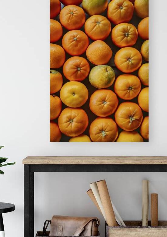 Fresh organic mandarins and oranges 2 by Romeu Hurmuzache