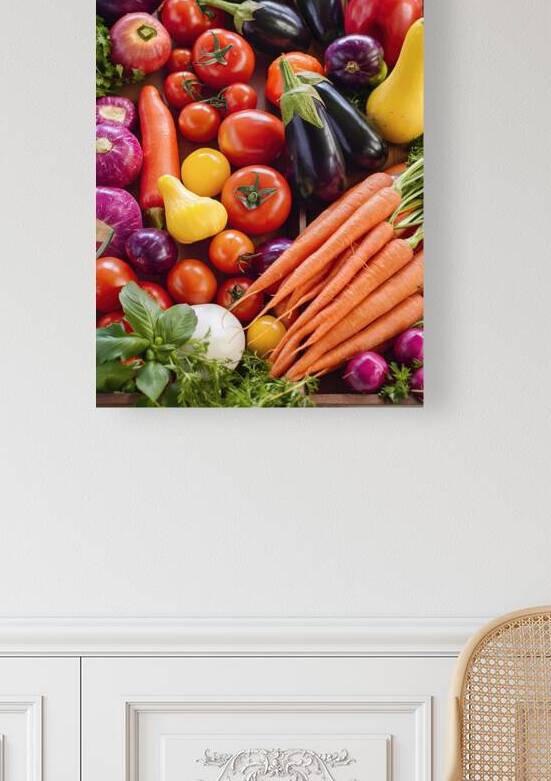A vibrant assortment of fresh vegetables 3 by Romeu Hurmuzache