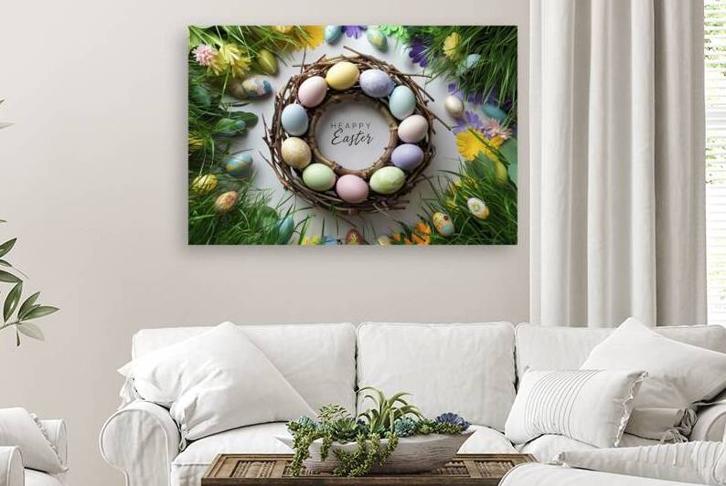 Easter zero waste eco friendly decoration eggs an by Romeu Hurmuzache