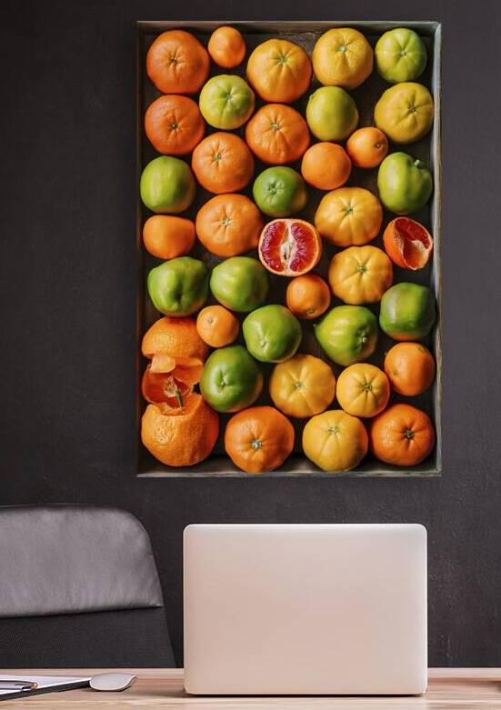 Fresh organic mandarins and oranges 3 by Romeu Hurmuzache
