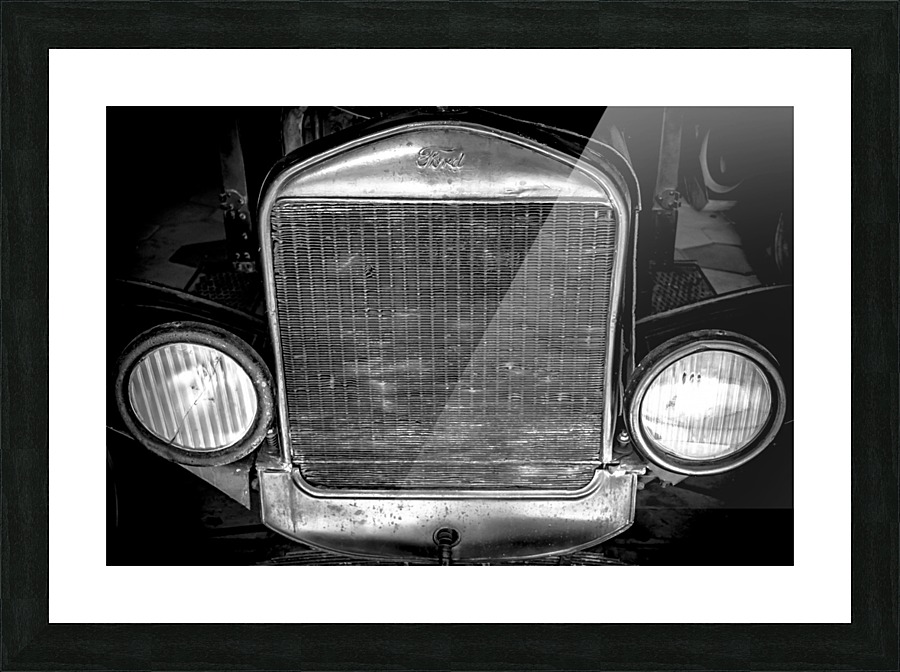 Vintage Model T Picture Frame print