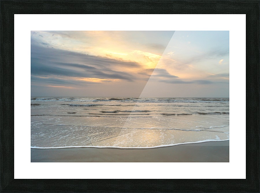 Sunrise at Butler Beach  Picture Frame print