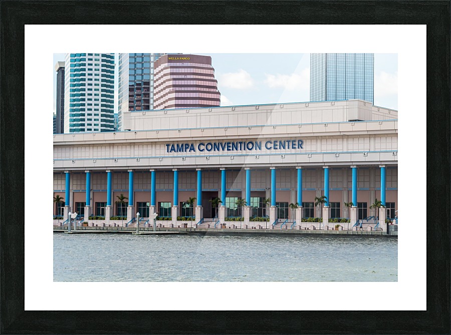 Tampa Convention Center  Picture Frame print