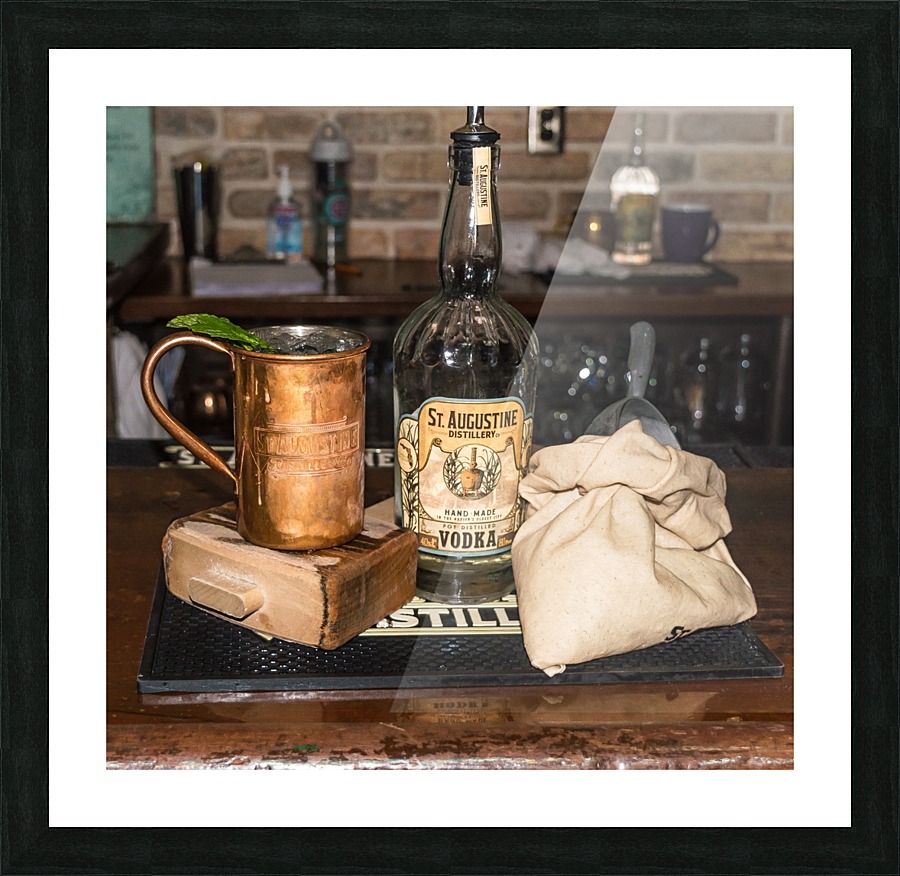  Saint Augustine Distillery Bar Picture Frame print